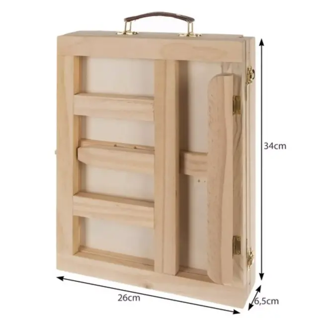 Maaleo Luxe Schilderskoffer - Complete 46-delige Kunstenaarsset