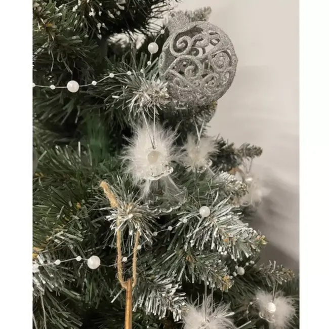 Ruhhy Transparante Engelen Kerstballen - Voeg Hemelse Elegance toe aan Uw Kerstboom