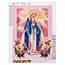Malatec Diamond Painting Set "Maria" - 30x40 cm - Creatieve Ontspanning