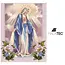 Malatec Diamond Painting Set "Maria" - 30x40 cm - Creatieve Ontspanning