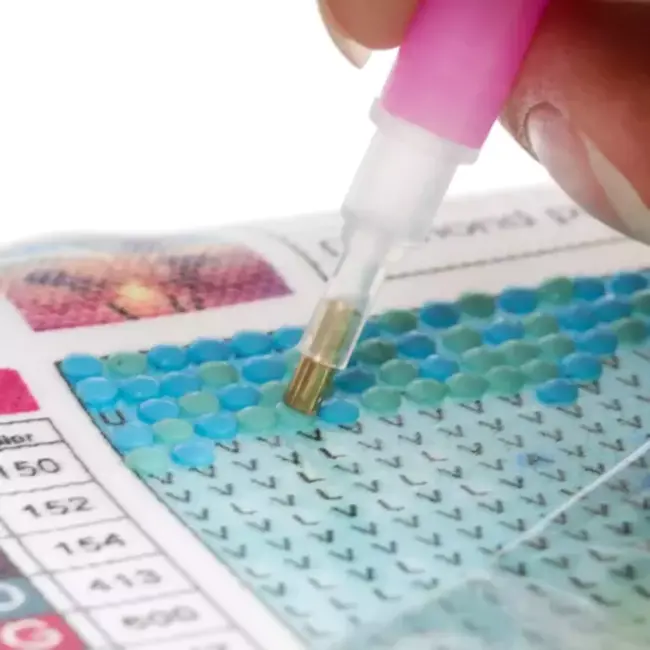 Malatec Diamond Painting Set "Maria" - 30x40 cm - Creatieve Ontspanning