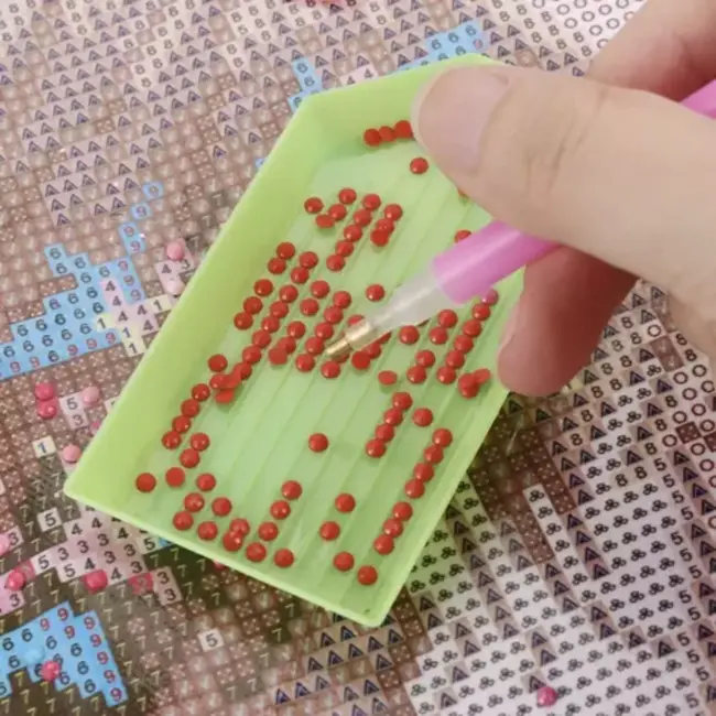 Malatec Diamond Painting Opbergdoos - Perfect Georganiseerd en Makkelijk Mee te Nemen