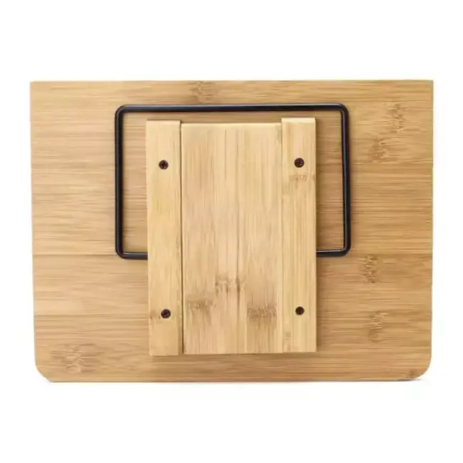 Malatec Bamboe Boekensteun - Stijlvol en Verstelbaar voor Comfortabel Lezen