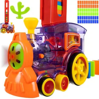 Kruzzel Domino Trein: Magische Automatische Dominostenen Setter
