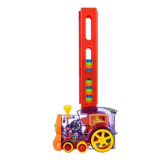 Kruzzel Domino Trein: Magische Automatische Dominostenen Setter