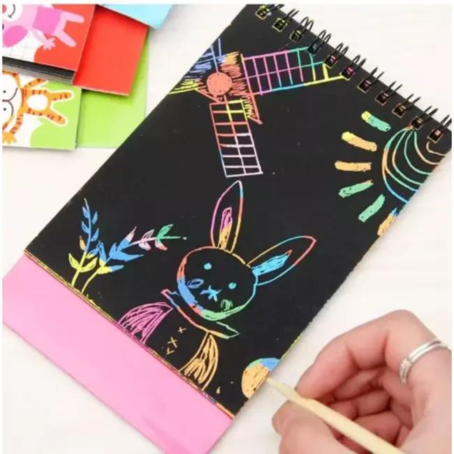 Kruzzel Magisch Krasboek: Creativiteit Onderweg - 10 Bladen