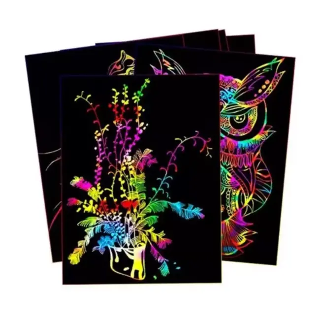 Kruzzel Magisch Krasboek: Creativiteit Onderweg - 10 Bladen