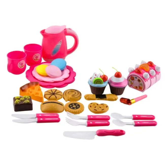 Kruzzel Verjaardagstaart Speelset - 80 Delen voor Creatief Speelplezier