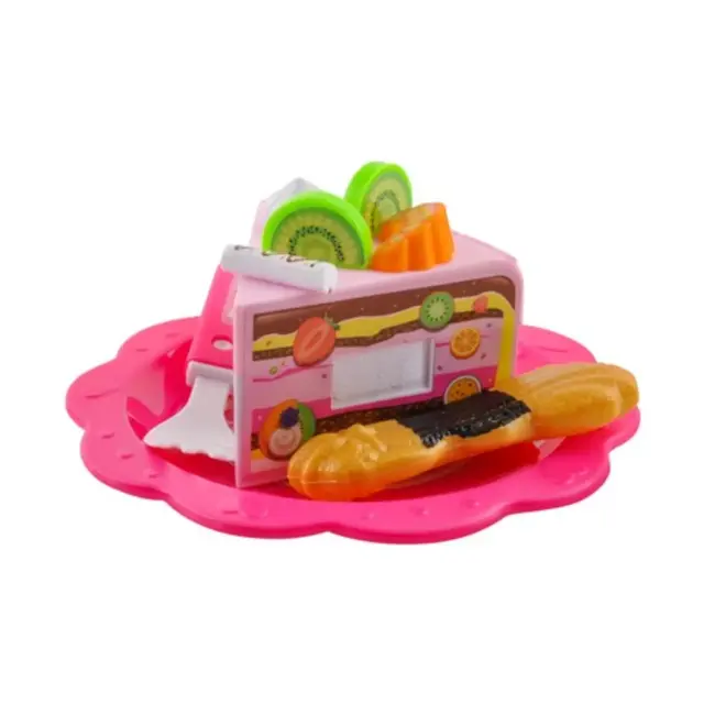 Kruzzel Verjaardagstaart Speelset - 80 Delen voor Creatief Speelplezier