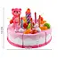 Kruzzel Verjaardagstaart Speelset - 80 Delen voor Creatief Speelplezier