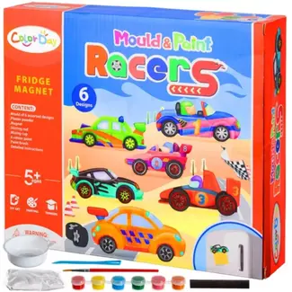 Kruzzel Magneten DIY Auto's - Creatief Speelplezier voor Kinderen