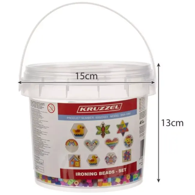 Kruzzel Strijkkralen Set - 5000 Stuks - Creatief en Educatief Speelplezier