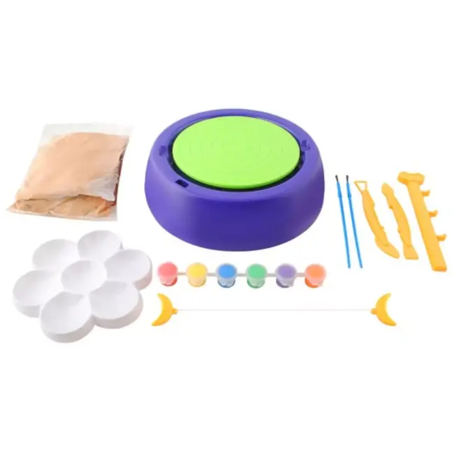 Kruzzel Pottenbakkersschijf Set - Bevorder Creativiteit en Concentratie