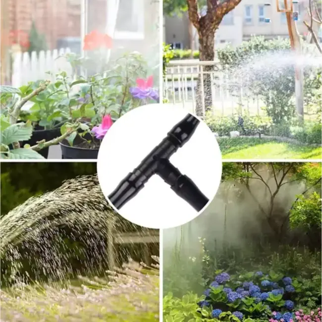 Gardlov Garden Sprinkler: 20m Water Curtain voor Verkoeling in de Tuin