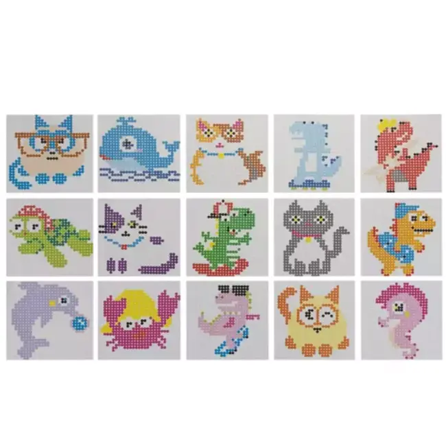 Kruzzel XXL Strijkkralen Set 6500 Stuks - Creatief Speelplezier voor Alle Leeftijden