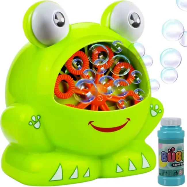 Kruzzel Frog Bubble Machine: Eindeloos Bubbelplezier voor Kinderen