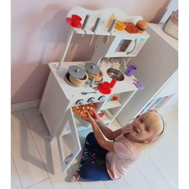 Kruzzel Fast Food Speelset - Perfecte Keukenpret voor Jonge Chef-koks