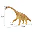 Kruzzel Beweegbare Dinosaurussen: Een Fantasierijke Reis naar het Verleden - 6 stuks