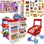 Kruzzel Toy Supermarket - Complete Speelset met Winkelwagen en Accessoires - Educatief Speelgoed