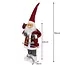 Ruhhy Kerstman Figuur 60cm - Premium Kwaliteit - Sfeervolle Kerstversiering