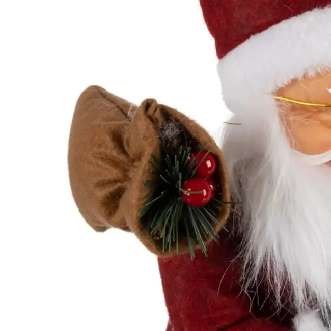 Ruhhy Kerstman Figuur 60cm - Premium Kwaliteit - Sfeervolle Kerstversiering