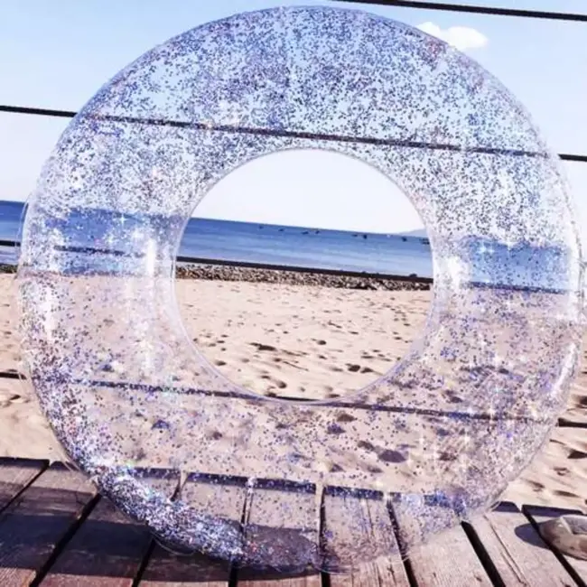 Malatec Glitter Zwemband - Stijlvol Zwemplezier - Groot Formaat - 80 cm