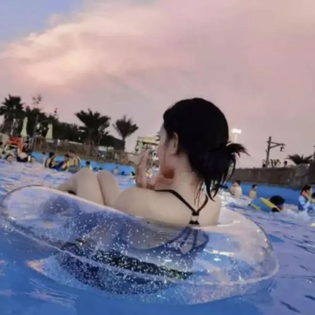 Malatec Glitter Zwemband - Stijlvol Zwemplezier - Groot Formaat - 80 cm