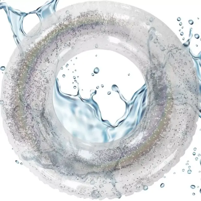 Malatec Glitter Zwemband - Stijlvol Zwemplezier - Groot Formaat - 80 cm