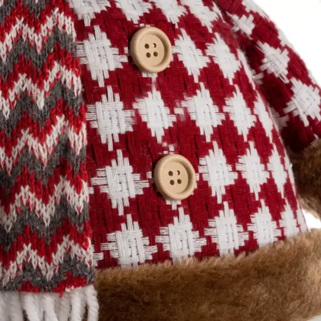 Ruhhy Kerstsneeuwman - Telescopisch 105cm - Flexibele Hoogte voor Feestelijke Decoratie