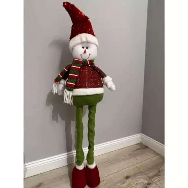 Ruhhy Telescopische Kerstpop: Flexibele Kerstvreugde tot 95cm