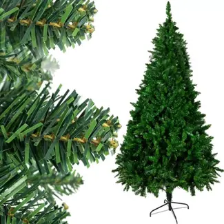 Ruhhy Kunstkerstboom 2,2m - Levendig Groen en Onderhoudsvrij