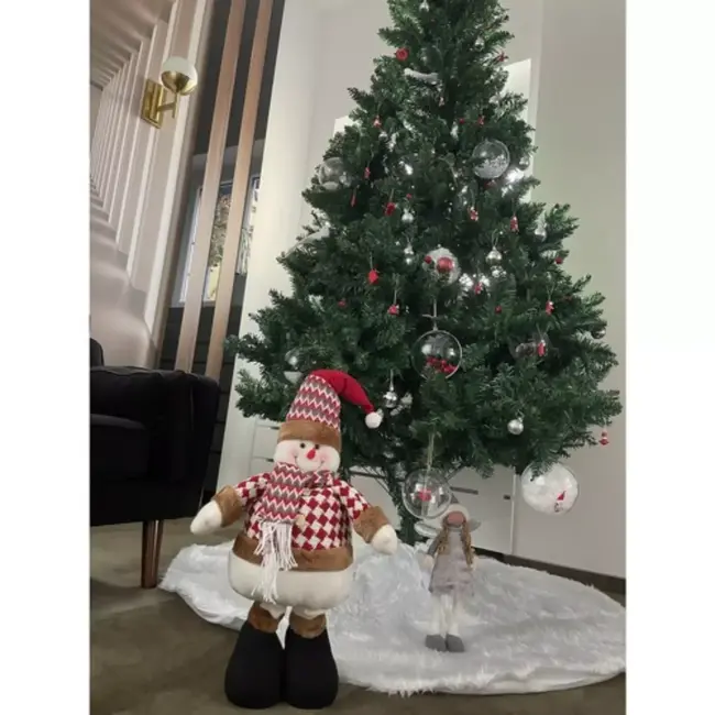 Ruhhy Kunstkerstboom 2,2m - Levendig Groen en Onderhoudsvrij