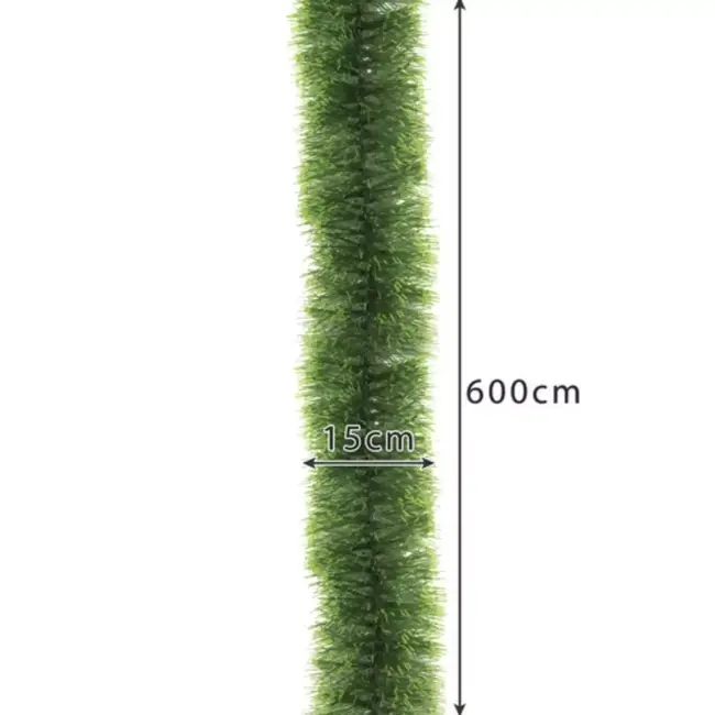 Ruhhy Groene Kerstboom Slinger 6m - Dikke en Flexibele Kerstdecoratie