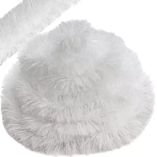 Ruhhy Kerstboom Slinger 6m in Wit - Voeg Magie toe aan Uw Feestdagen