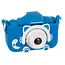 Kruzzel Digitale Camera voor Kinderen in Blauw - Incl. 32 GB SD Kaart en Spellen
