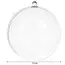 Ruhhy Transparante Kerstballen 12 cm - Set van 5 - Ideaal voor DIY Decoratie