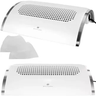 Beautylushh White Dust Absorber - 40W Krachtige Stofafzuiging voor Manicure