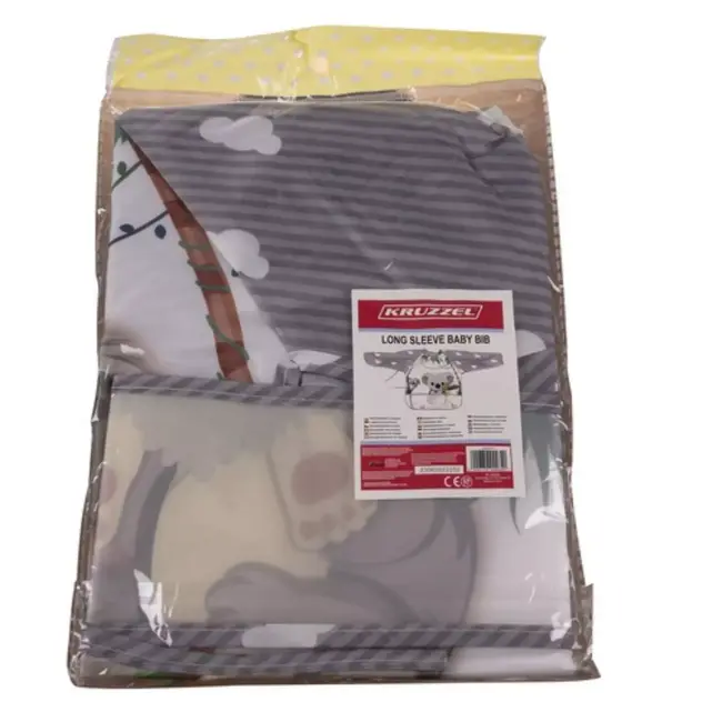 Kruzzel Bib/Schort met Mouwen - Multifunctioneel en Waterdicht voor Kinderen