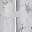 Ruhhy Kerstboommat 90cm - Luxe en Stijl met Zilveren Sterren en Sneeuwvlokken