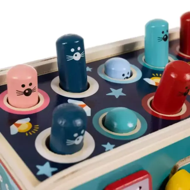 Kruzzel Houten Olifant: Educatief en Interactief Speelgoed voor Kinderen