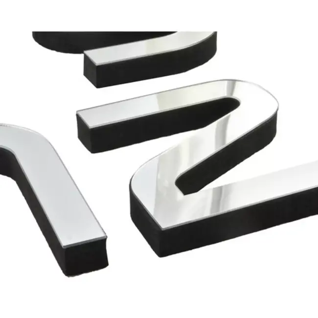 Ruhhy DIY Wandklok - Aanpasbare Grootte 60-130cm - Modern Spiegeleffect