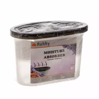 Ruhhy Lavendel Vochtabsorbeerder 500ml - Effectieve Vochtbestrijding met Frisse Geur