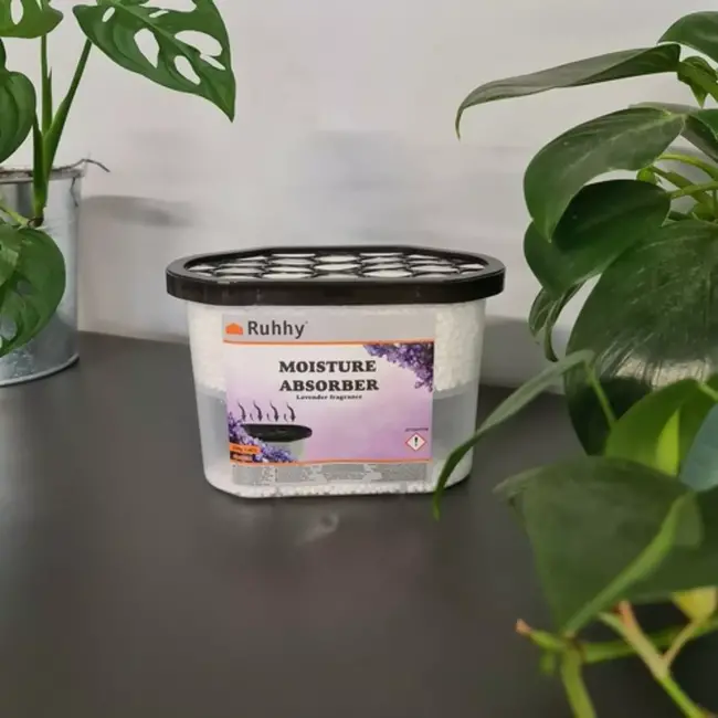 Ruhhy Lavendel Vochtabsorbeerder 500ml - Effectieve Vochtbestrijding met Frisse Geur