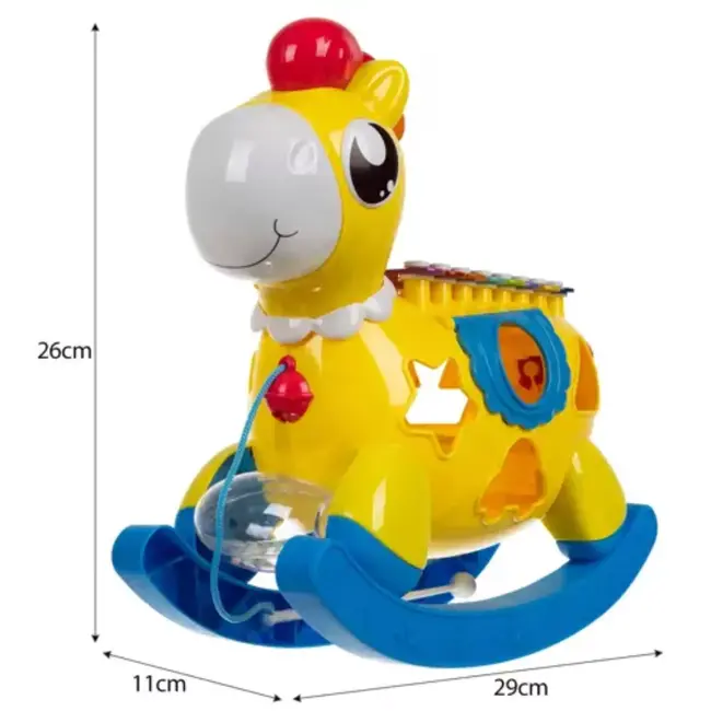 Kruzzel 8-in-1 Interactieve Paard: Educatief en Muzikaal Plezier