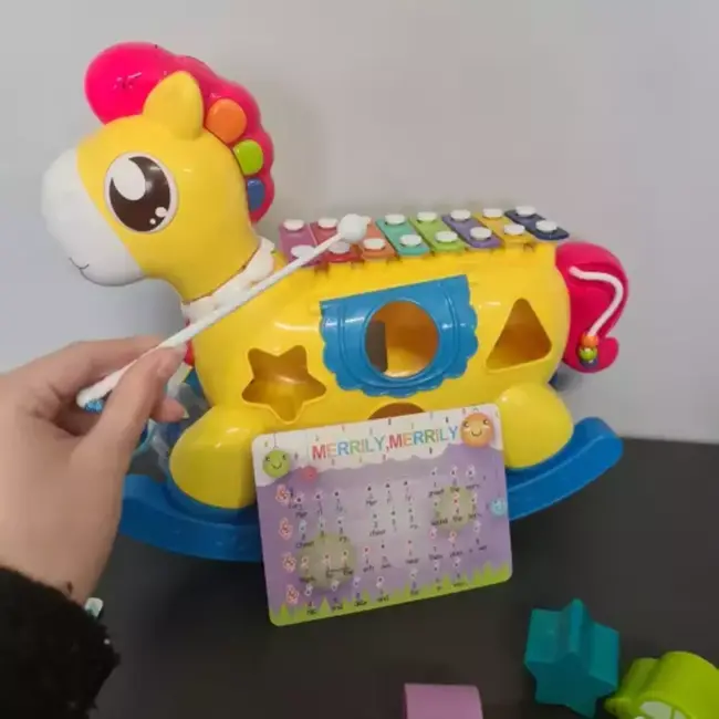 Kruzzel 8-in-1 Interactieve Paard: Educatief en Muzikaal Plezier