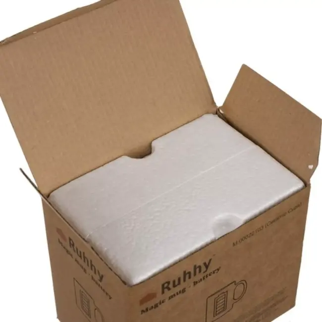 Ruhhy Magic Mug 330ml - Thermosensitieve Batterij - Uniek Keramisch Ontwerp