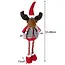 Ruhhy Telescopisch Rendier 88cm - Verstelbaar en Feestelijk - Perfecte Kerstdecoratie