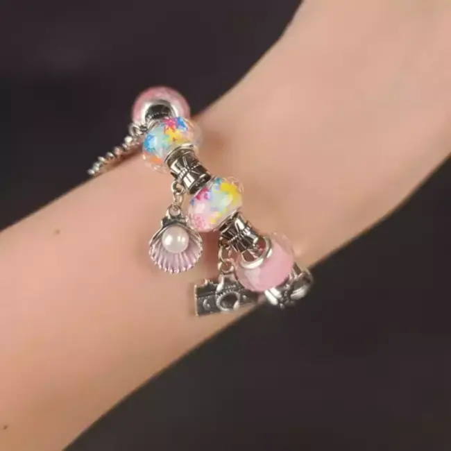 Kruzzel Creatieve Armbanden Maken Kit voor Kinderen - 70 Delig