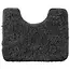 Ruhhy Badkamermat Set in Grijs - 3 Stukken - Antislip en Comfortabel - Perfect voor Elke Badkamer
