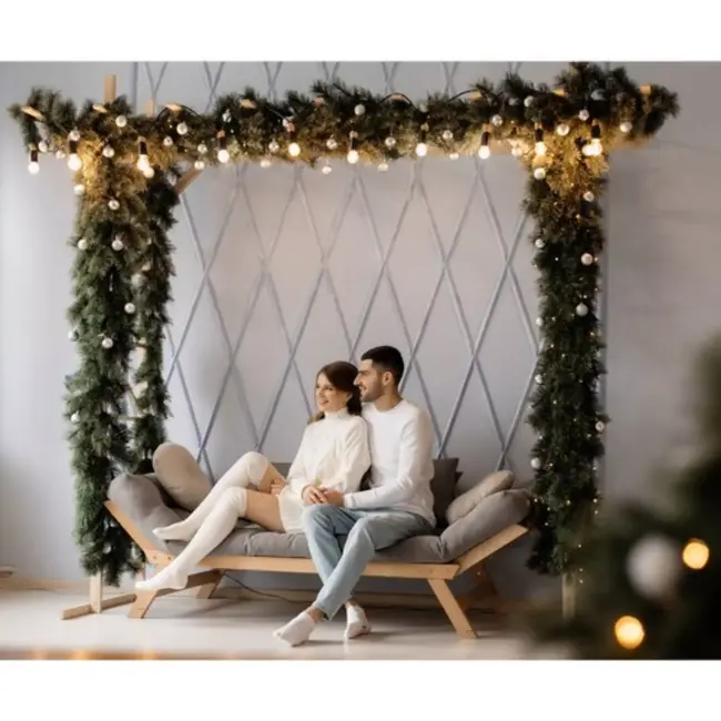 Ruhhy Premium HQ Kerstboom Slinger: Een Vleugje Luxe voor Uw Kerstdecor